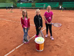 Schnuppertraining für Kinder beim Tennis Club Grün Weiss Hennef